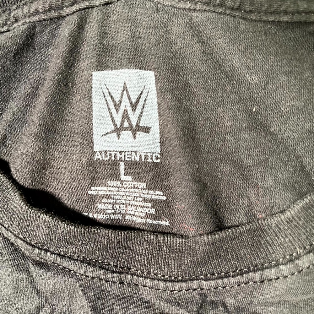 WWE Authentic Bray Wyatt T Shirt Women Large Black Yowie Wowie Let Me In Graphic - Picture 4 of 7